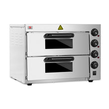 Load image into Gallery viewer, Electric Two Deck Stone Pizza Oven