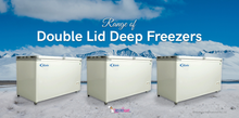 Load image into Gallery viewer, Double Lid Hard Top Freezer (BDI-345DD)