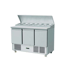 Load image into Gallery viewer, 3 Door Saladattes/ Pizza Preparation Counter THPS-300
