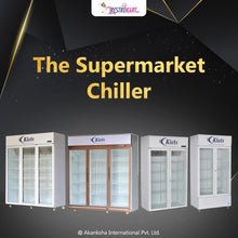 Load image into Gallery viewer, Vertical Two Door Showcase Cooler (UNF-1600)