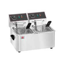 Load image into Gallery viewer, Double Electric Fryer (HEF-6L-2)