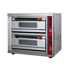 Load image into Gallery viewer, Electric Pizza Oven Two Deck Two Tray With Stone HGB-202 DS
