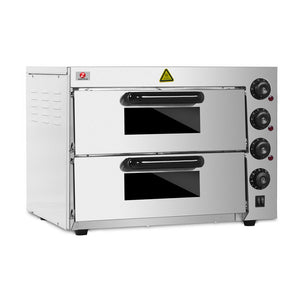 Electric Two Deck Stone Pizza Oven