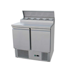 Load image into Gallery viewer, 2 Door Saladattes/ Pizza Preparation Counter THPS-200
