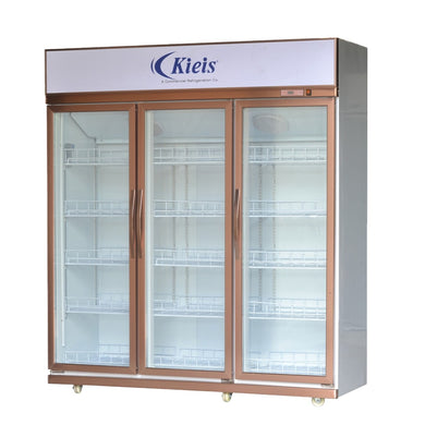 Vertical Triple Door Glass Chiller
