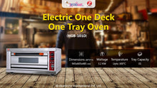 Load image into Gallery viewer, Electric One Deck One Tray Oven HGB-101D
