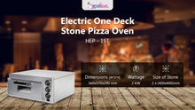 Load image into Gallery viewer, Electric One Deck Stone Pizza Oven
