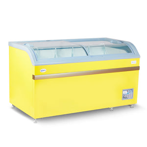 Curved Glass Top Freezers (IF-520)
