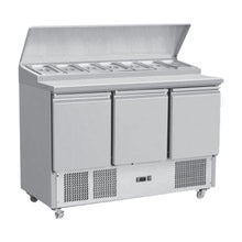 Load image into Gallery viewer, 3 Door Saladattes/ Pizza Preparation Counter THPS-300
