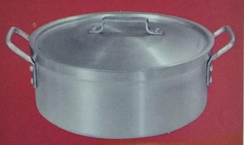 Aluminum Shallow Casserole with Cover